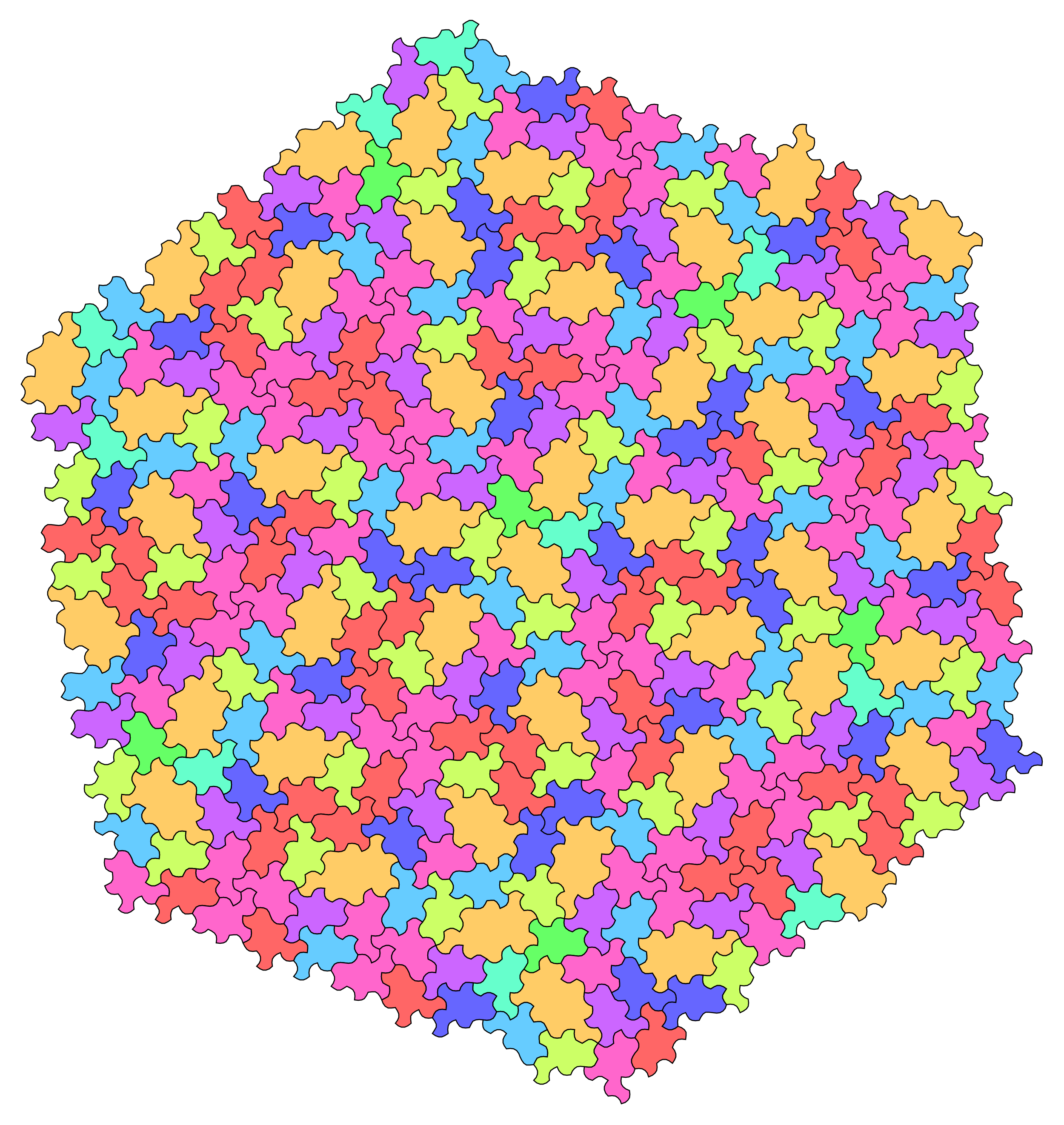 Spectre Hexagonal Tiling